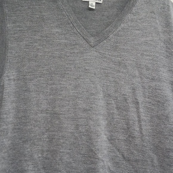 Peter Millar Sweater Vest Men's XL Sleeveless Silk Wool Blend Gray - Picture 4 of 12